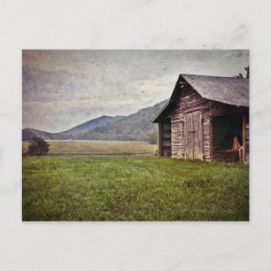 Ländliche Ameriana North Carolina Postkarte