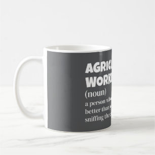 Ländliche Arbeitskräfte - Definition - Landwirtsch Kaffeetasse