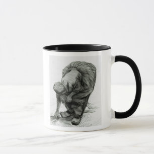 Ländliche auflesende Frau Vincent van Goghs  , Tasse