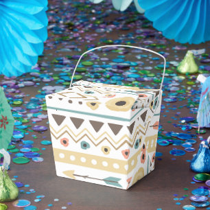 Ländliche Boho-Baby-Party Geschenkschachtel