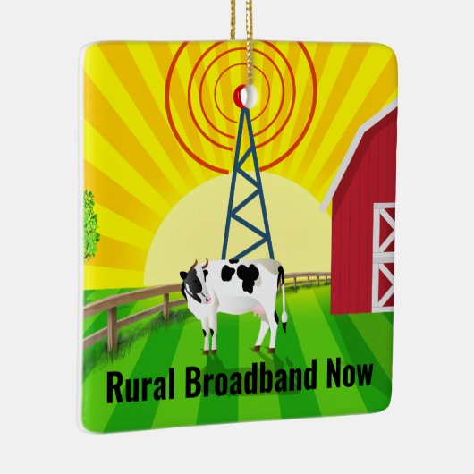 Ländliche Breitbandnetze Keramikornament (Rechts)