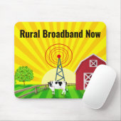 Ländliche Breitbandnetze Mousepad (Mit Mouse)
