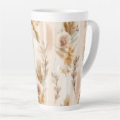 Ländliche Creme Boho Blumen Milchtasse (Rechte Ecke)