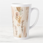 Ländliche Creme Boho Blumen Milchtasse (Rechts)