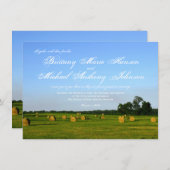 Ländliche Einladung (Vorne/Hinten)