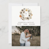 Ländliche Farmhühner Save The Date (Vorderseite)
