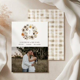 Ländliche Farmhühner Save The Date