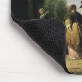 Ländliche Feier Mousepad (Ecke)