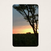 Ländliche Felder Sunset (Vorderseite)