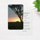 Ländliche Felder Sunset (Schreibtisch)