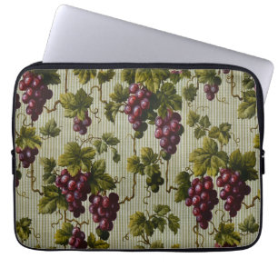 Ländliche französische Landhaus-Weinbergs-Reblaube Laptopschutzhülle