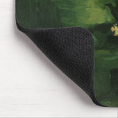 Ländliche Frau Vincent van Goghs | durch den Herd Mousepad (Ecke)