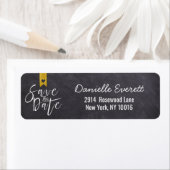 Ländliche handgeschriebene Save-The-Date-Script-Ad (Insitu)