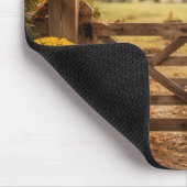 Ländliche Herbstfarm Mousepad (Ecke)