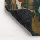 Ländliche Hochzeit, 1568 Mousepad (Ecke)