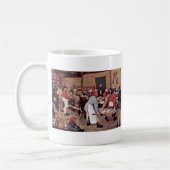 Ländliche Hochzeit durch Bruegel D. Ä. Pieter Kaffeetasse (Links)