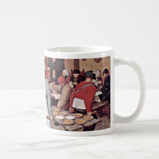 Ländliche Hochzeit durch Bruegel D. Ä. Pieter Kaffeetasse (Rechts)