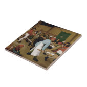 Ländliche Hochzeit durch Pieter Bruegel das Fliese (Seite)
