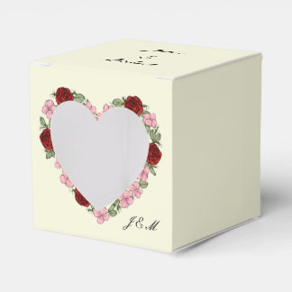 ländliche Hochzeit Geschenkschachtel