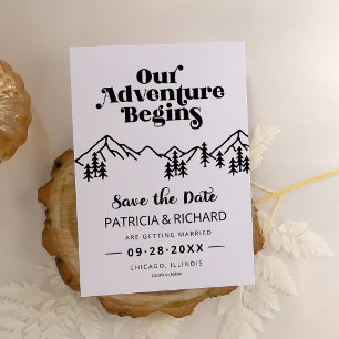 Ländliche Hochzeit im Freien in den Bergen - Save