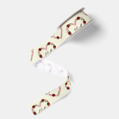 ländliche Hochzeit Ripsband (Rückseite)