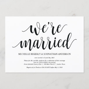 Ländliche Hochzeitsempfangs-Einladungskarte Einladung