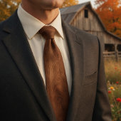 Ländliche Holzmaserung Krawatte