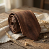 Ländliche Holzmaserung Krawatte