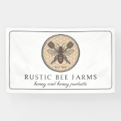 Ländliche Honigbiene Imker Apiary Banner (Horizontal)