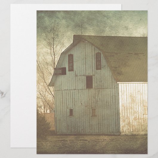 Ländliche Iowa-Scheune 6 (Vorne/Hinten)