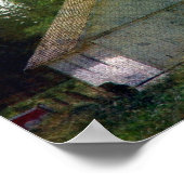 Ländliche Iowa-Stall 2 Poster (Ecke)