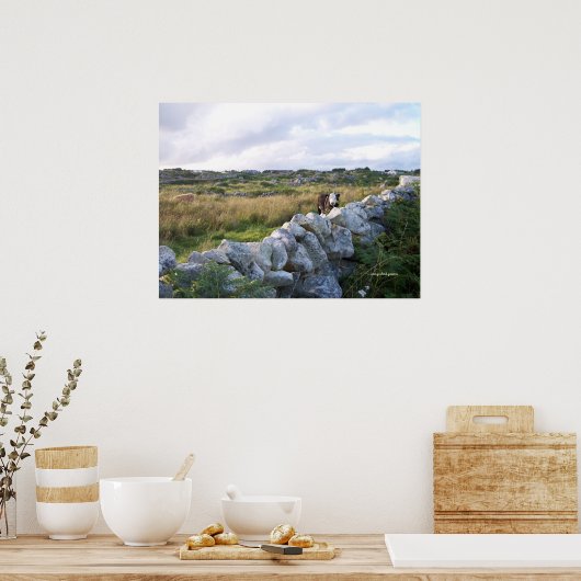 Ländliche Irland Poster (Küche)