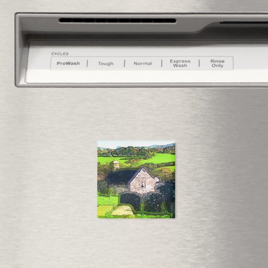 LÄNDLICHE KIRCHE MAGNET (In Situ (Geschirrspüler))