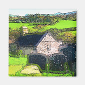 LÄNDLICHE KIRCHE MAGNET (Vorne)