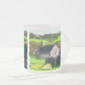 LÄNDLICHE KIRCHE MATTGLASTASSE (VorderseiteRechts)