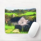 LÄNDLICHE KIRCHE MOUSEPAD (Mit Mouse)