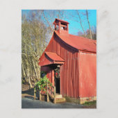LÄNDLICHE KIRCHE POSTKARTE (Vorderseite)