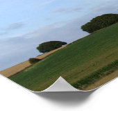 Ländliche Landschaft Foto drucken Poster (Ecke)