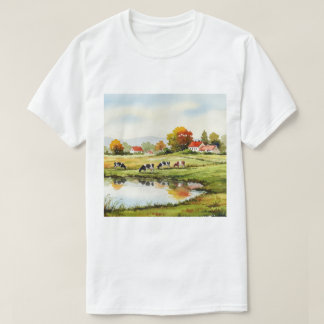 Ländliche Landschaft T-Shirt