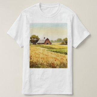 Ländliche Landschaft T-Shirt