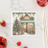 Ländliche Lebkuchenladen-Servietten Serviette (Beispiel)