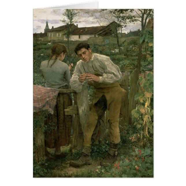 Ländliche Liebe, 1882 (Vorne)