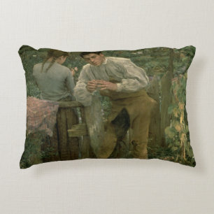 Ländliche Liebe, 1882 Zierkissen