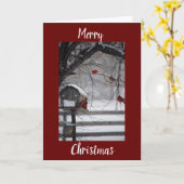 LÄNDLICHE ODER LÄNDERWINTERKRISTEN WÜNSCHEN KARTE (Gelbe Blume)