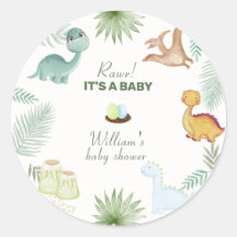 Ländliche Rawr-Vulkan-Tropen-Dinosaurier-Baby-Part