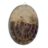 Ländliche Rendezvous (Romantischer Kuss auf dem Pf Dartscheibe (Vorderseite Links)