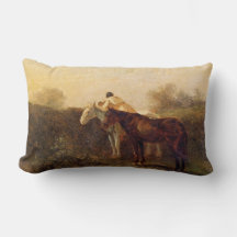 Ländliche Rendezvous (Romantischer Kuss auf dem Pf