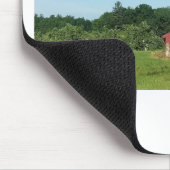 Ländliche Scheune Mousepad (Ecke)