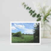 Ländliche Sicht (Mai) Postkarte (Stehend Vorderseite)
