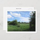 Ländliche Sicht (Mai) Postkarte (Vorne/Hinten)